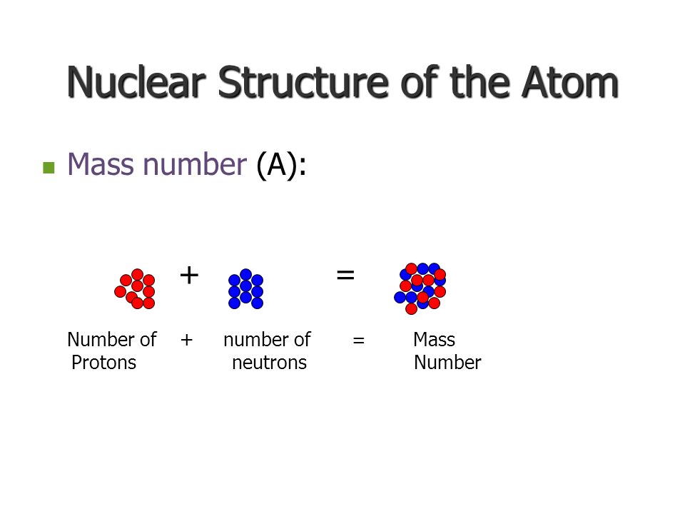 Nuclear Structure of the Atom
