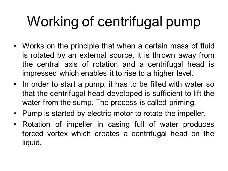 Components of Centrifugal pumps - ppt video online download