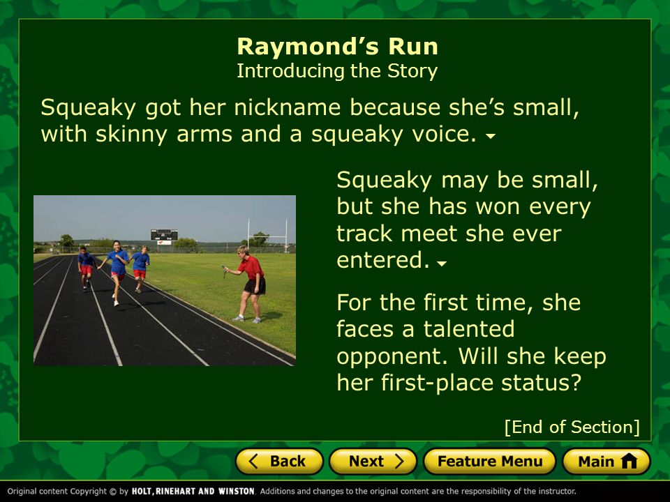 raymonds run