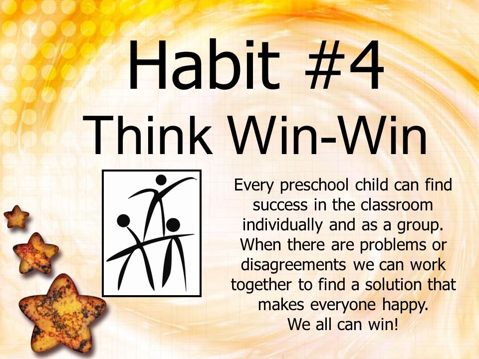 Habit #4 Think Win-Win