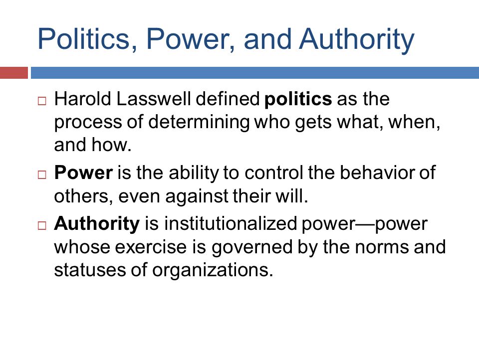 definition of politics by harold lasswell