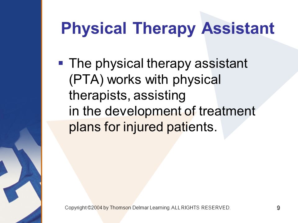 Physical Therapy Assistant