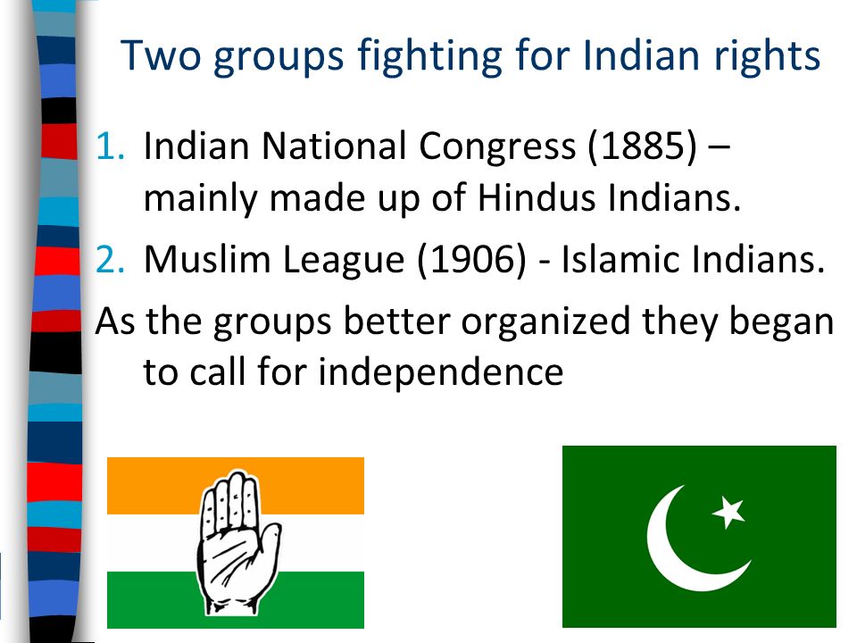 Two groups fighting for Indian rights