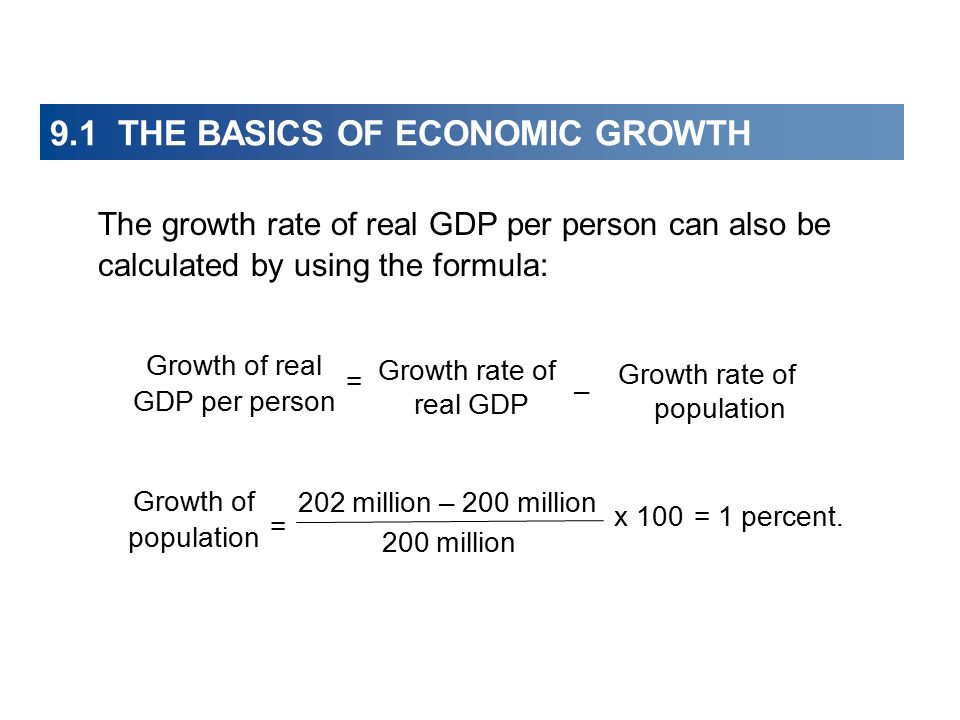 9 Economic Growth CHAPTER CHECKLIST - ppt video online download