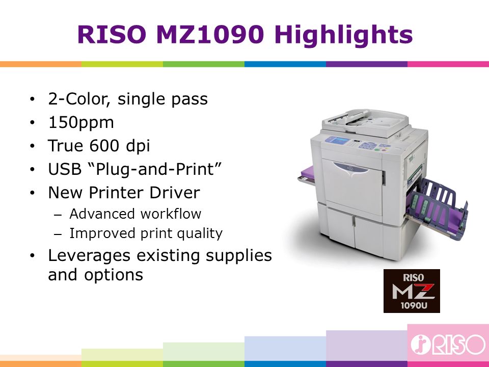 RISO S-6341 ink  Digital Duplicator MZ1090 