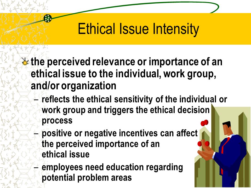 ethical issue intensity definition