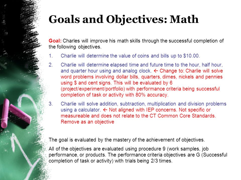 16 math calculation iep goals ethinnaheek
