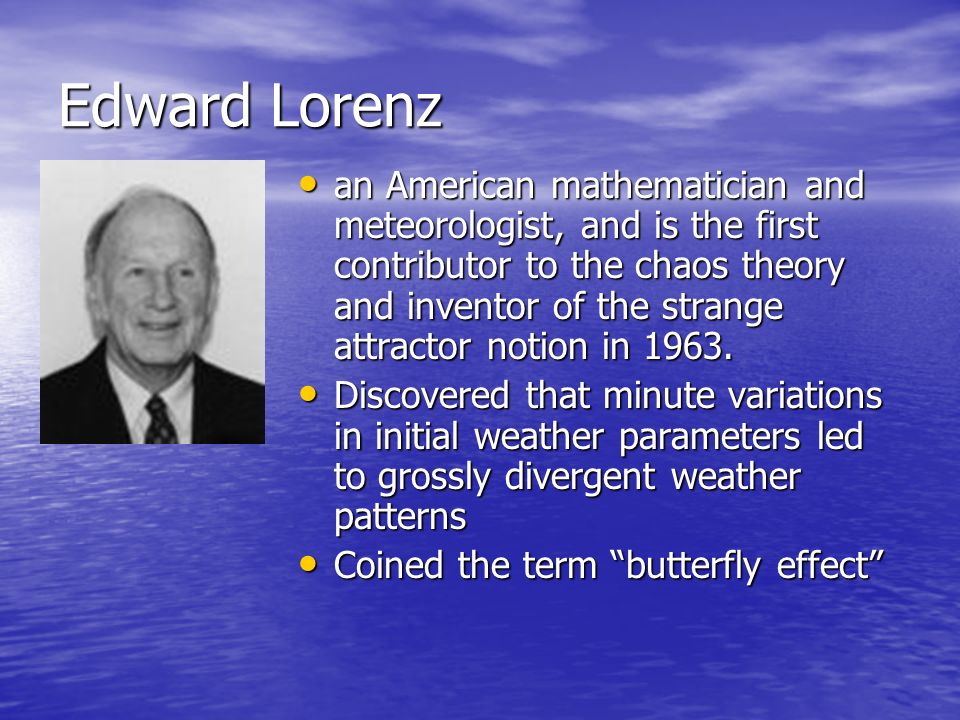 Strange Attractors and Lorenz Equations - ppt video online download