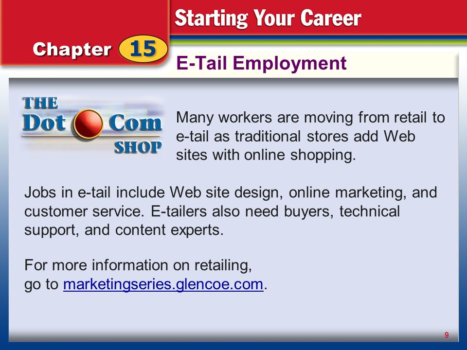E-Tail Employment