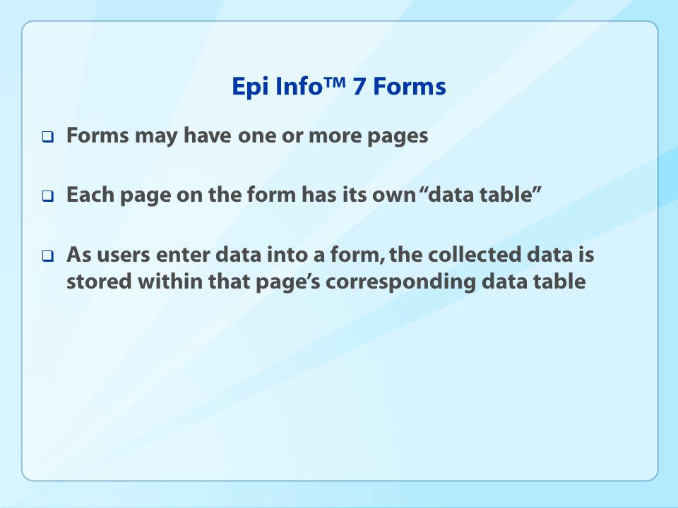 Epi Info 7 User Guide Chapter 5 Web Survey