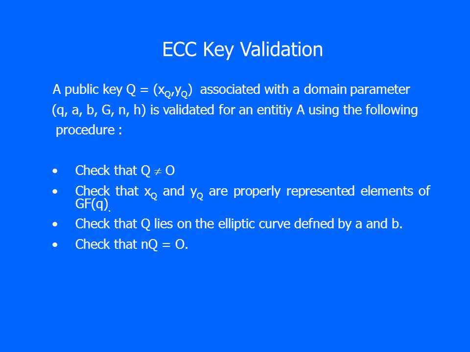 Elliptic Curve Cryptography Ppt Video Online Download