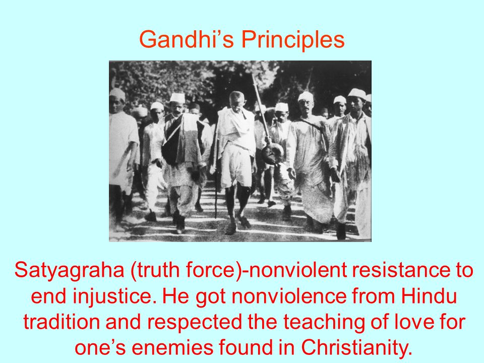 Gandhi’s Principles
