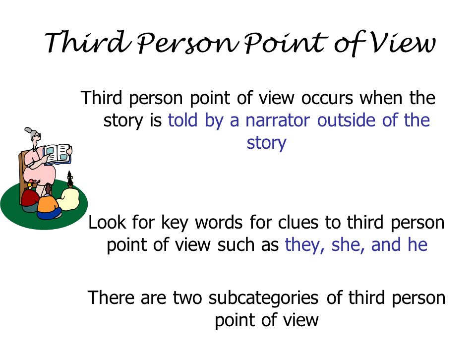 Third Person Point of View