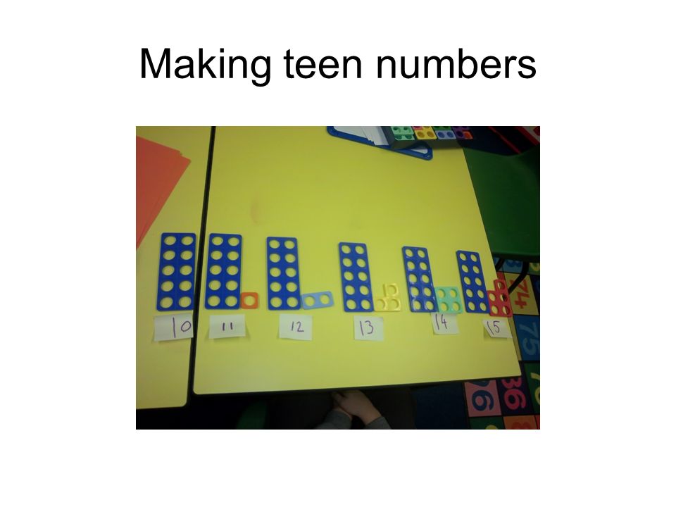 Making teen numbers