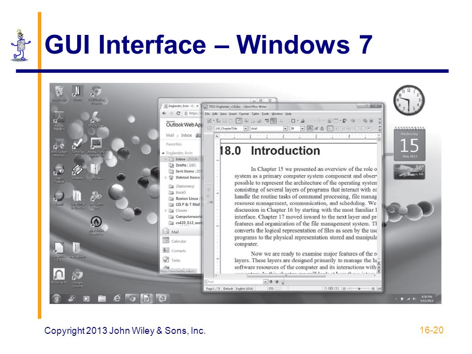 GUI Interface – Windows 7