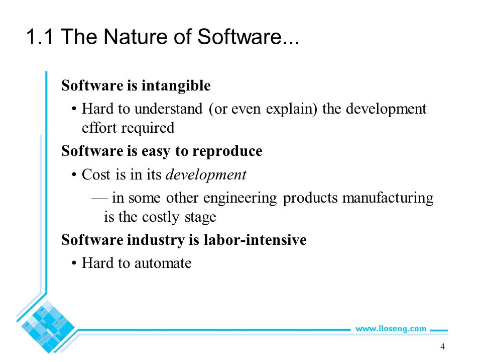 Chapter 1: Software Software Engineering - ppt video
