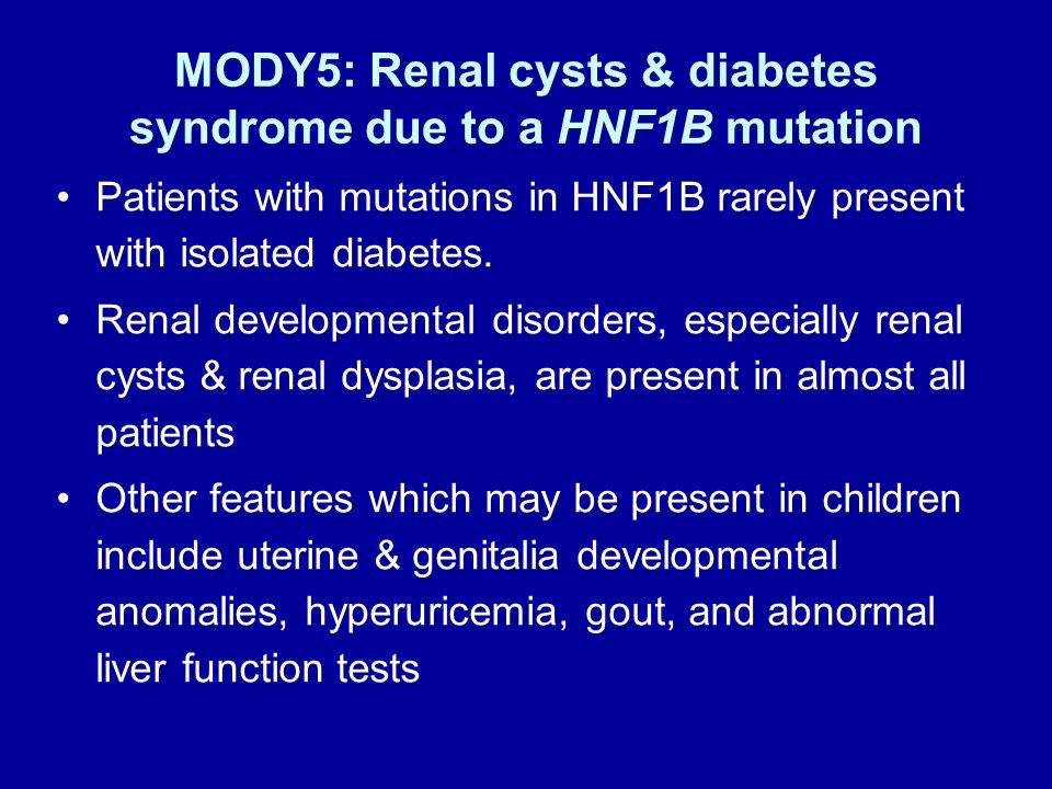Maturity Onset Diabetes Of The Young Mody Ppt Video Online Download