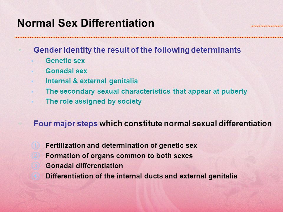 Presentation on theme: "Chpter 9 Normal and Abnormal Sexual Developmen...