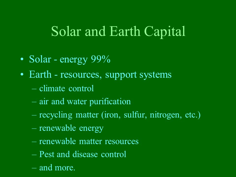 Solar and Earth Capital