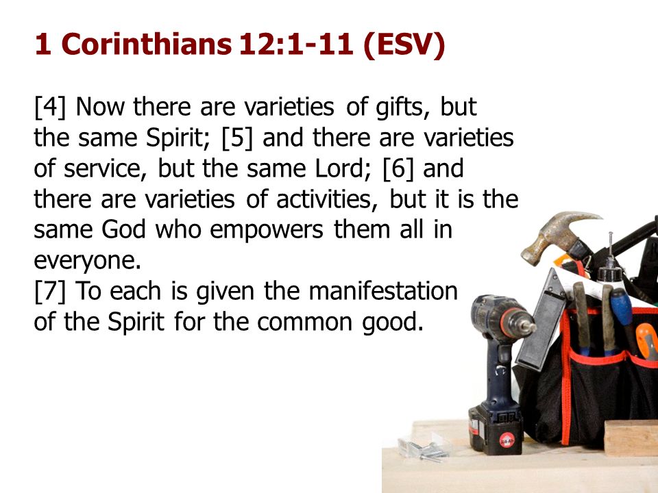 1 Corinthians 12:1-11 (ESV)