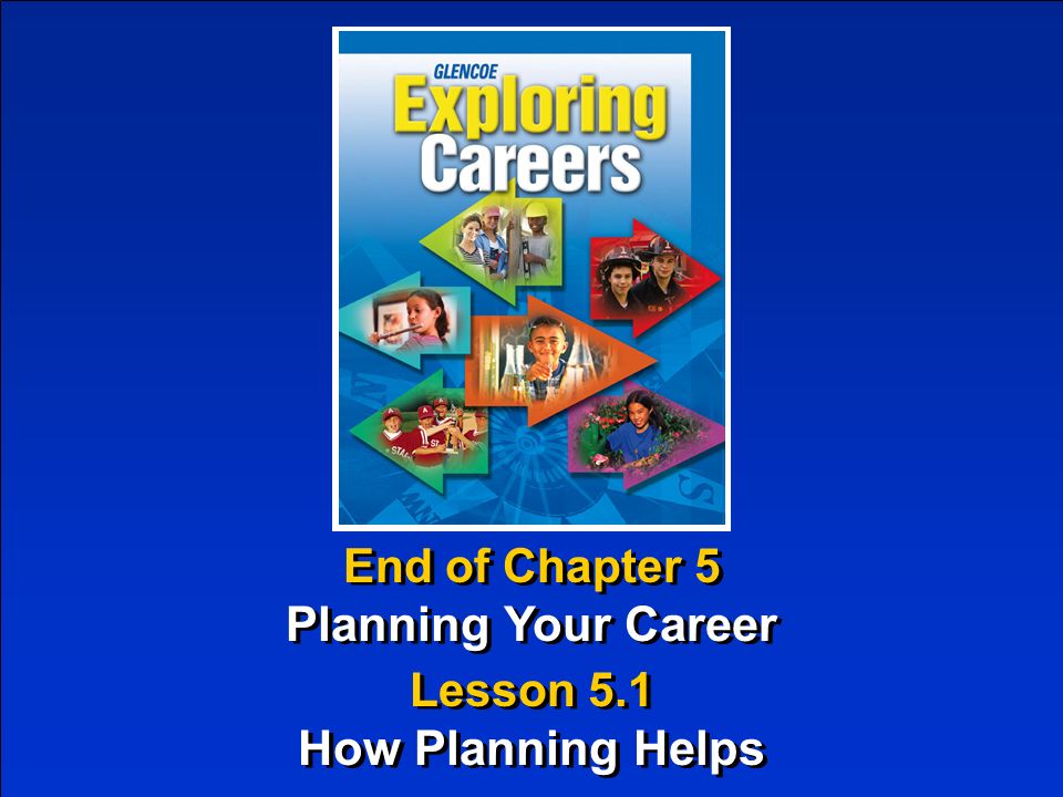Planning Your Career How Planning Helps