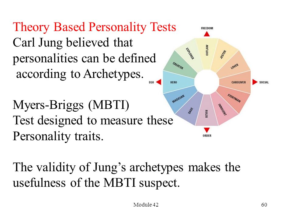 Theory Based Personality Tests Carl Jung believed that.
