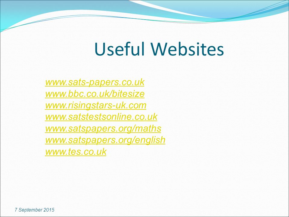 Useful Websites