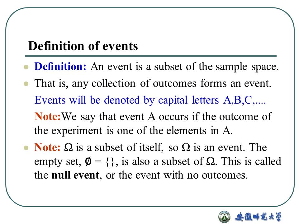 Chapter 1 Random Events And Probability Ppt Video Online Download