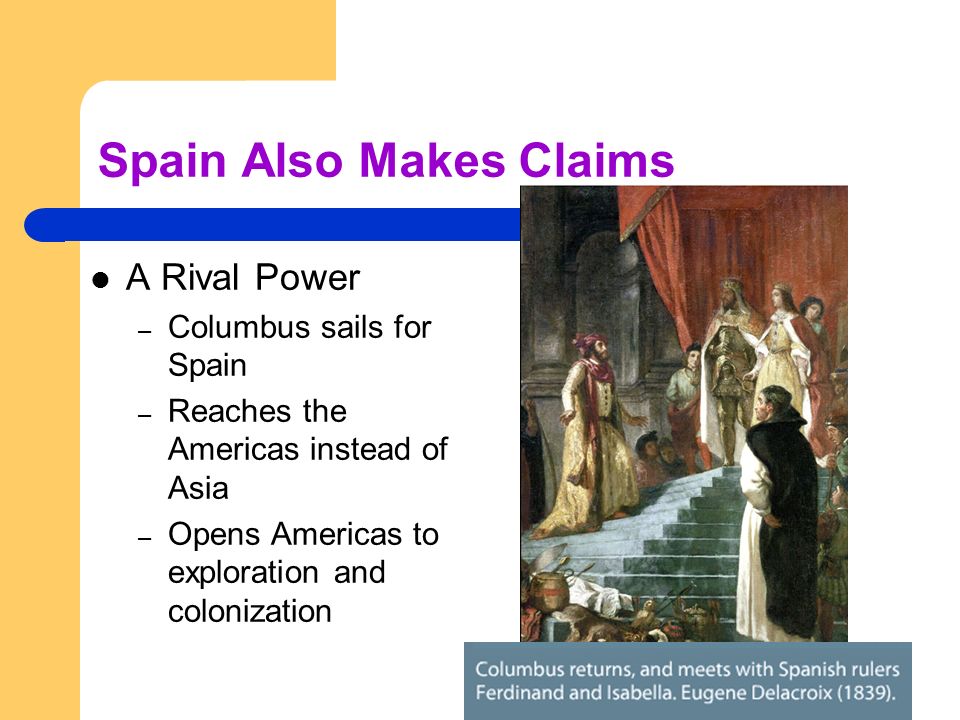 Spain Also Makes Claims