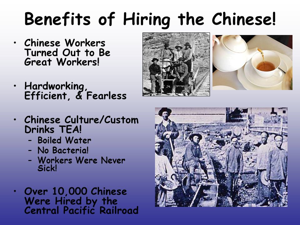 Benefits of Hiring the Chinese!