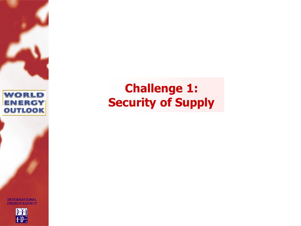 Challenge 1: Security of Supply