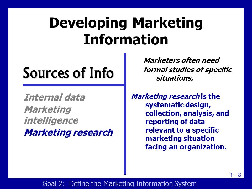 define marketing information system