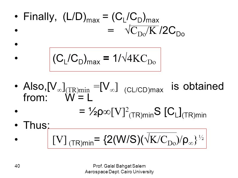 Elements Of Airplane Performance Ppt Video Online Download