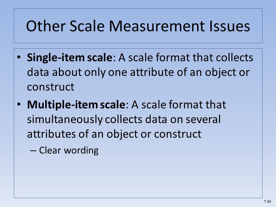 Measurement and Scaling - ppt video online download
