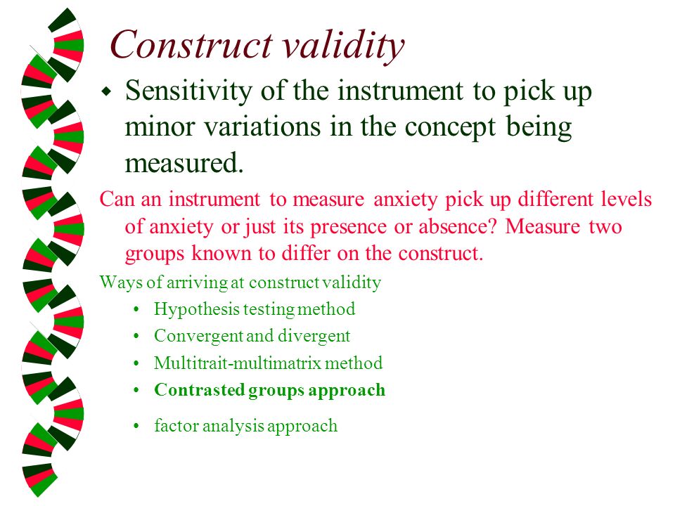Validity and Reliability of Research and the Instruments - ppt video online  download