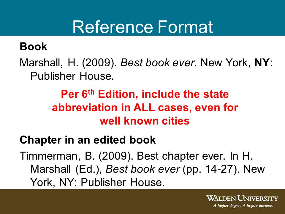 Introduction to 6th Edition APA: Citations and References - ppt video  online download