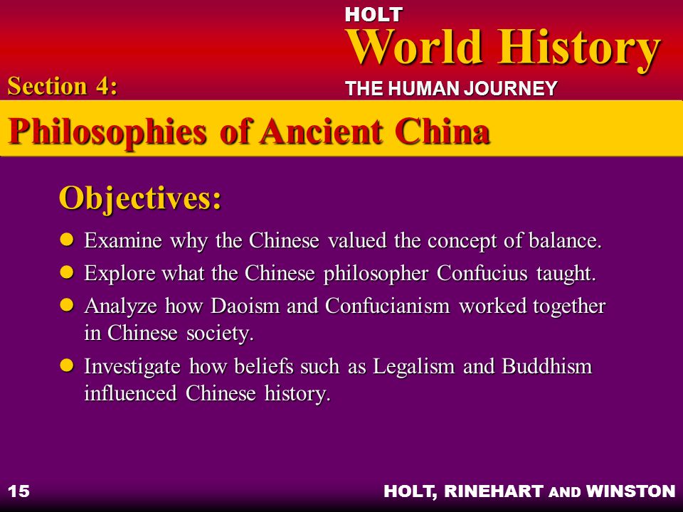 Philosophies of Ancient China
