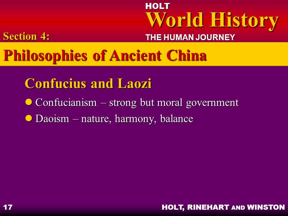 Philosophies of Ancient China