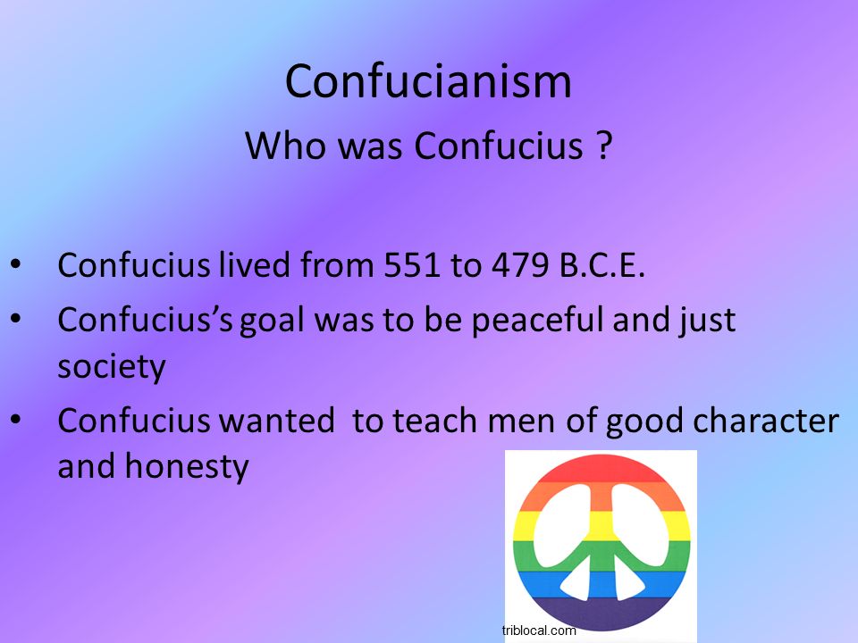 Confucianism Who was Confucius