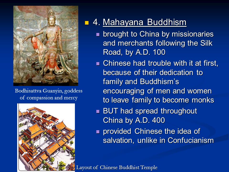 Bodhisattva Guanyin, goddess of compassion and mercy