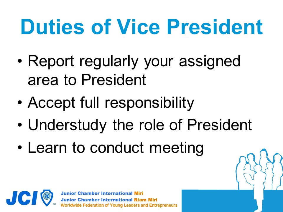 Duties of Vice President