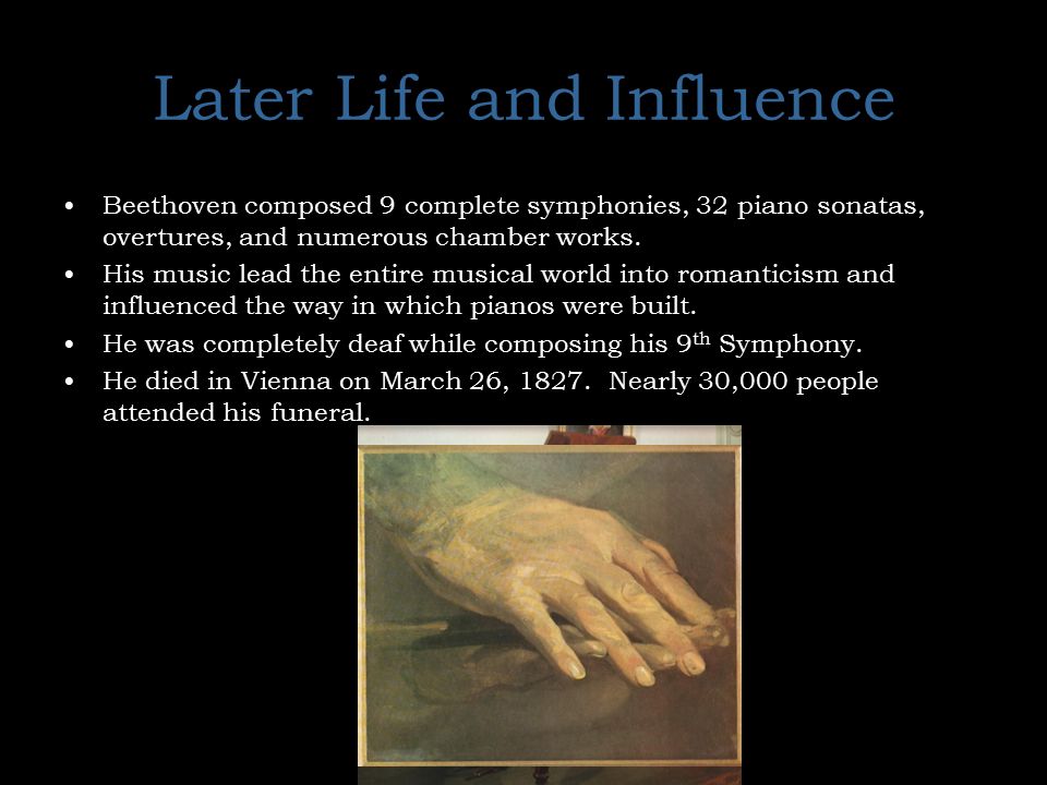 Later Life and Influence