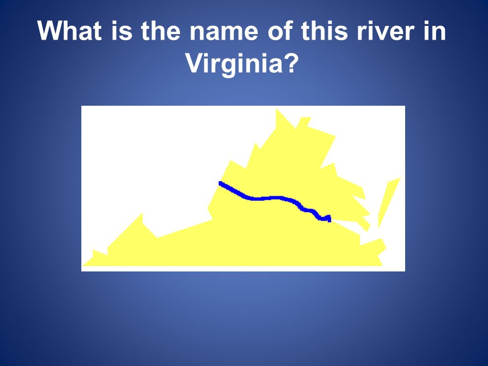 What is the name of this river in Virginia