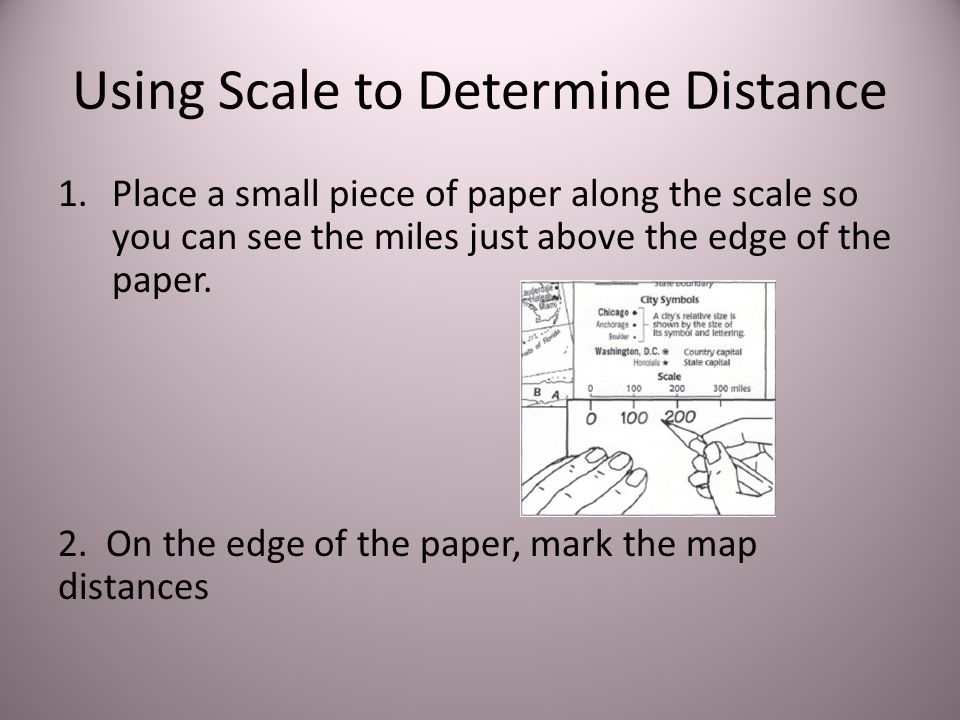 Using Scale to Determine Distance