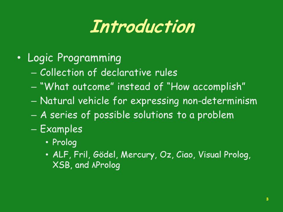 CPS 506 Comparative Programming Languages - ppt download