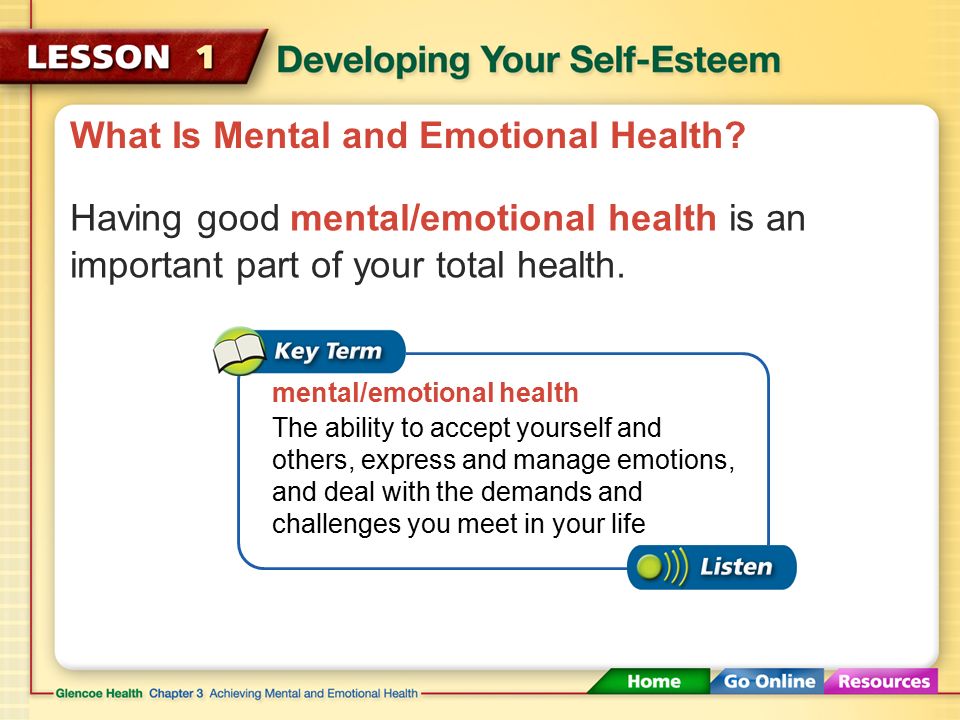 What Is Mental and Emotional Health