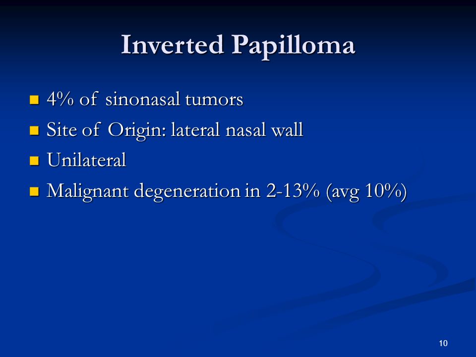 Neoplasms of the Nose and Paranasal Sinus - ppt video online download