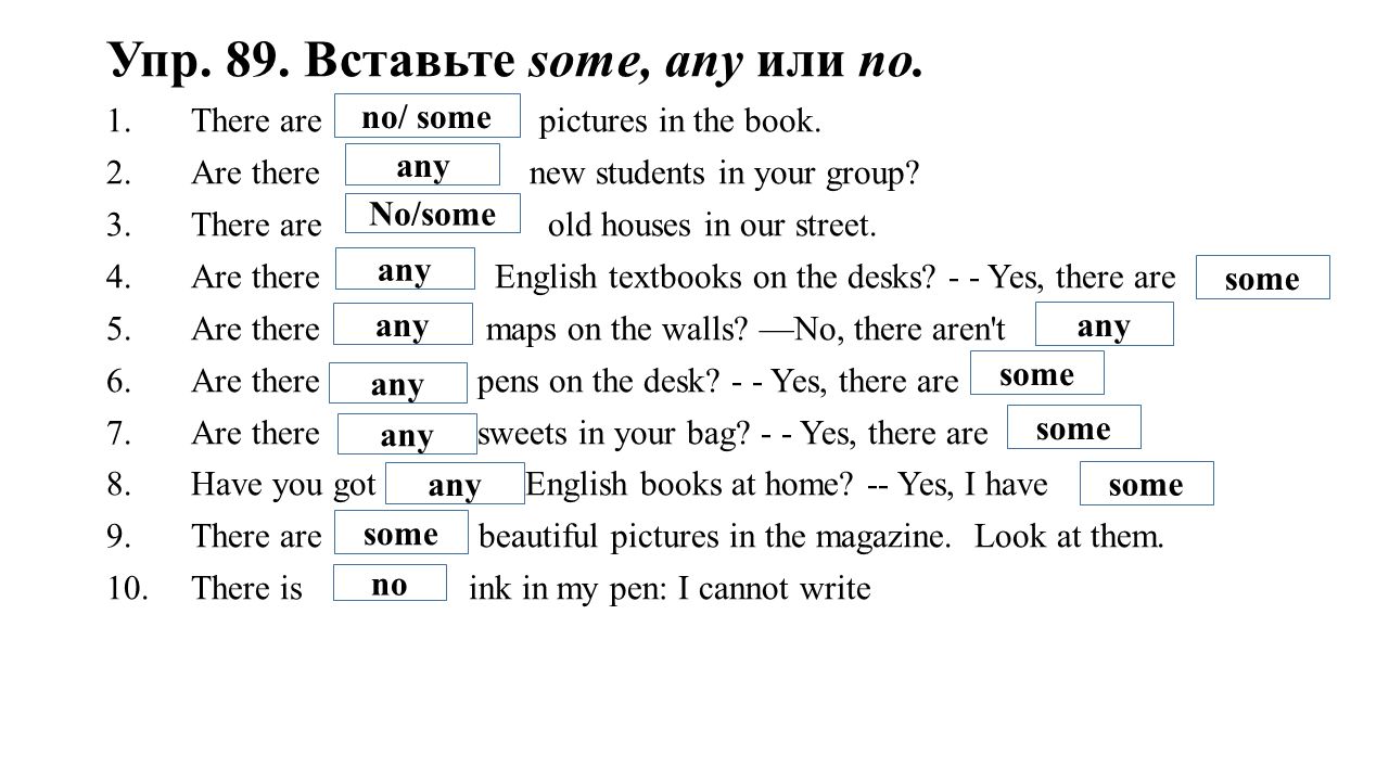 Yes there are no there aren t. Indefinite pronouns упражнения. There are some или any. Some any упражнения 3 класс. Вставить some или any are there.
