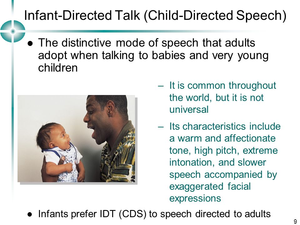 child directed speech definition