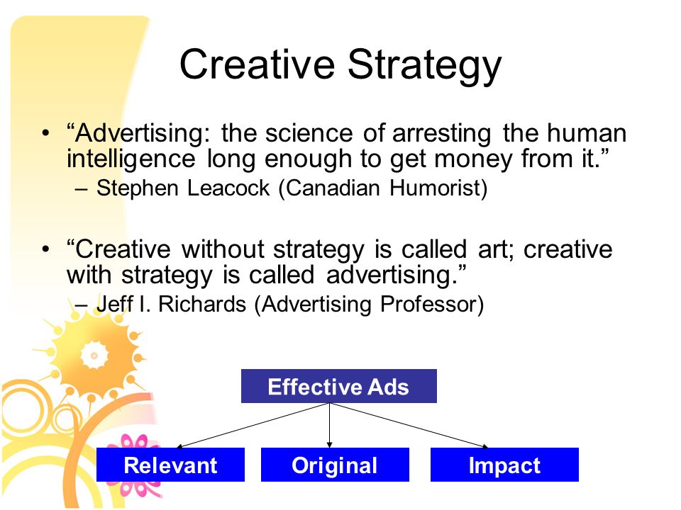 Creative Strategy In Advertising The Power of Advertisement